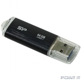 Silicon Power USB Drive 64Gb Blaze B02, USB 3.1, Черный [SP064GBUF3B02V1K]