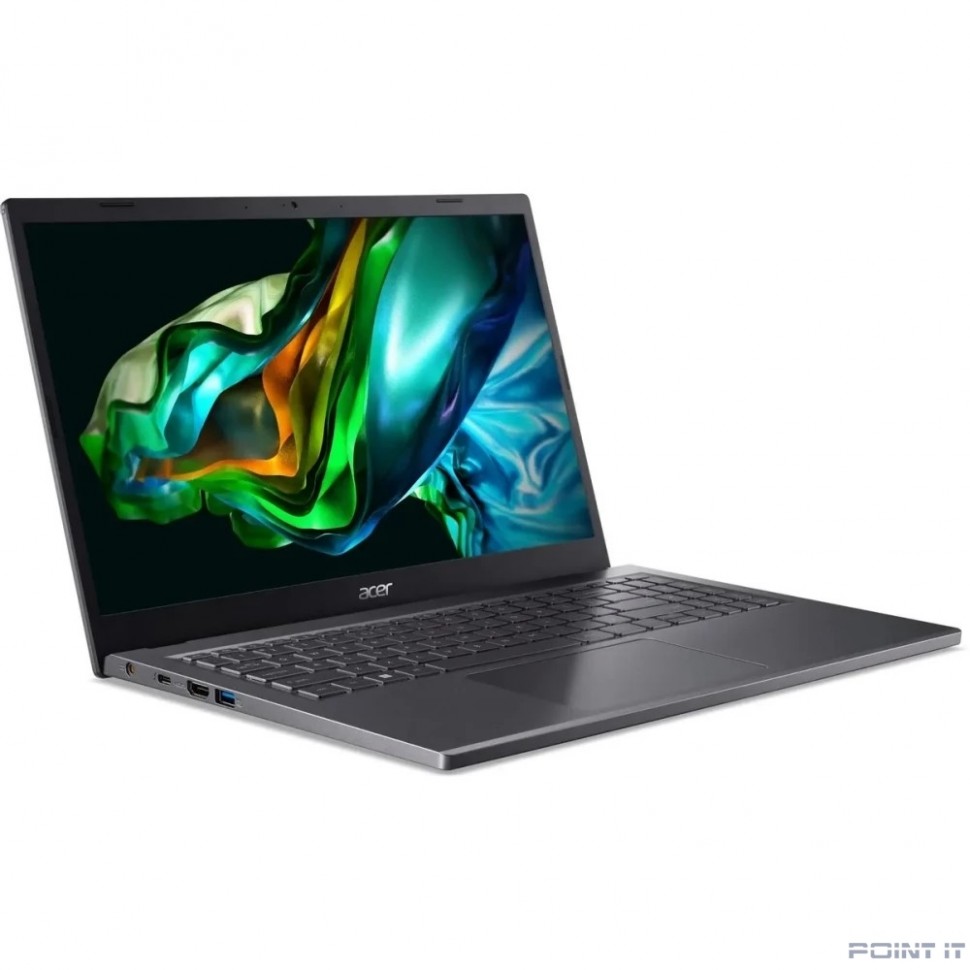 Ноутбук Acer Aspire A515-58P-359X [NX.KHJER.001] Gray 15.6" {FHD i3 1315U/8Gb/256Gb SSD/VGA int/noOS}