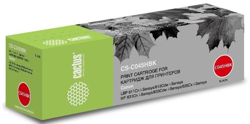 Картридж BLACK /611CN/613CDW 2.8K CS-C045HBK CACTUS