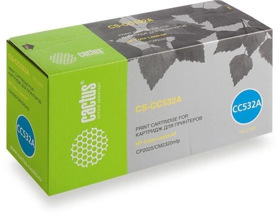 Картридж YELLOW /CP2025/CM2320 2.8K CS-CC532A CACTUS