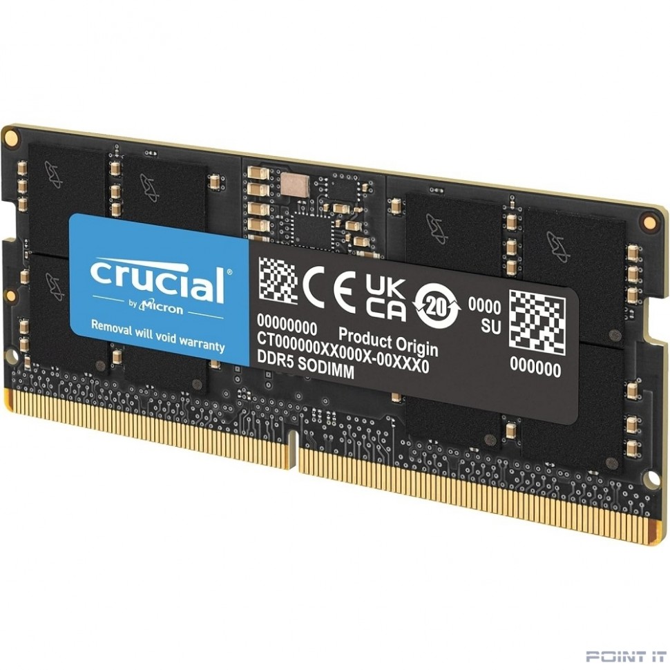 DDR5 Crucial 32Gb 5600MHz CT32G56C46S5 CL46 SO-DIMM