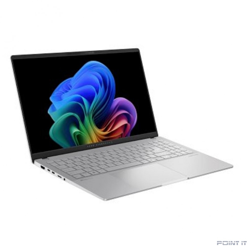 Ноутбук ASUS Vivobook S 15 OLED S5507QA-MA012W [90NB14Q2-M005C0] Cool Silver 15.6" {3K OLED 2880x1620 Snapdragon X Plus/16Gb/512Gb SSD/W11H}