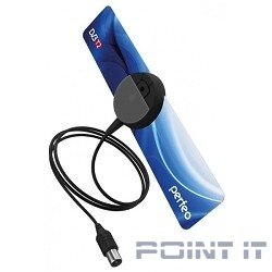 Perfeo ТВ антенна "FLAT+", активная, встр. усилитель, DVB-T2 (PF-TV2169) [PF_4503]