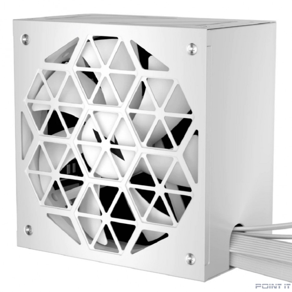 1STPLAYER ACK STANDARD 650W White / ATX 2.4, APFC, 80 PLUS Standard, Double Forward, Teapo main cap, 140mm fan, non-modular / HA-650AC1-WH