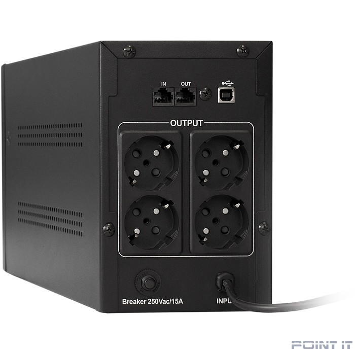 ИБП 1200VA/750W 4XSCHUKO LED SPECIALPRO EP285490RUS EXEGATE