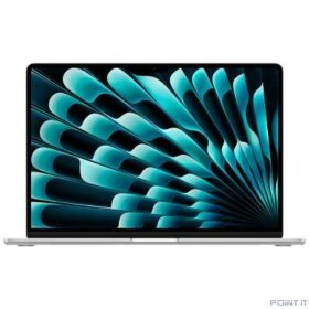 Ноутбук Apple MacBook Air 15-inch 2025 [MW1H3RU/A] Silver 15.3" Liquid Retina {(2880x1864) M4 10C CPU 10C GPU/16GB/512GB SSD} (A3241) (РФ)