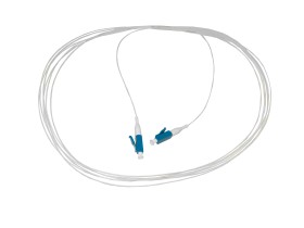 Пигтейл двухсторонний (оптический шнур) LC-LC/UPC SM buffer 0.9мм 9/125, 3м