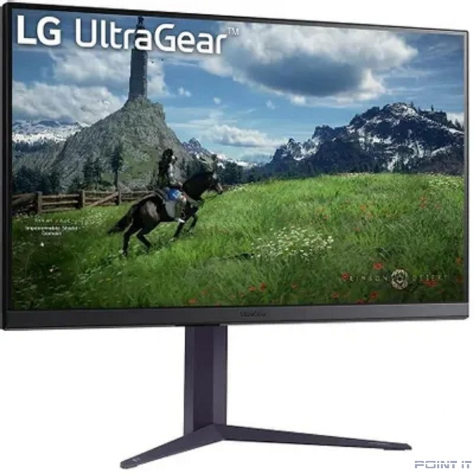 Монитор LCD LG 31.5" 32GS85Q-B UltraGear черный {IPS 2560x1440 180Hz 1ms 2xHDMI DisplayPort USB Pivot} [32gs85q-b.aruz]