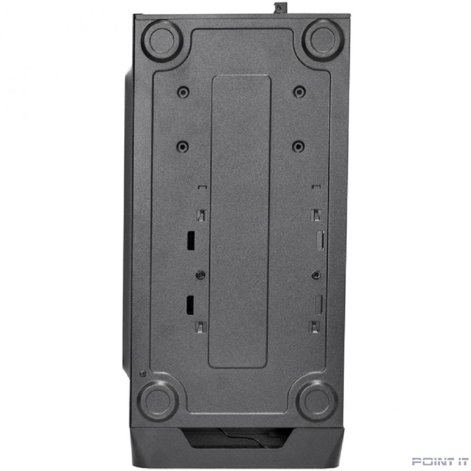 Exegate EX283074RUS Корпус Miditower ExeGate XP-332 Black, ATX, <XP600, Black,120mm>, 2*USB, Audio