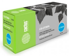 Картридж BLACK /M552DN/M553DN 6K CS-CF360A CACTUS