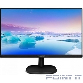 Монитор LCD PHILIPS 23.8" 243V7QDSB (00/01) черный {IPS 1920x1080 5ms 178/178 250cd 10M:1 D-Sub DVI HDMI}