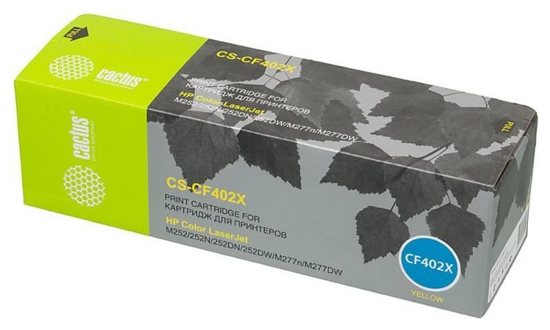 Картридж YELLOW /M252/252N/252DN 2.3K CS-CF402X CACTUS