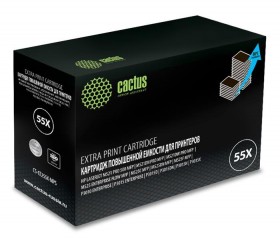 Картридж BLACK /LJ P3015 15K CS-CE255X-MPS CACTUS