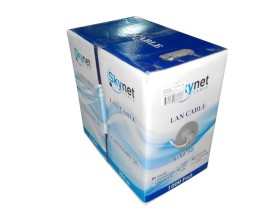 Кабель Skynet Light FTP2 cat.5е, одножильный, 305м, Cu, серый